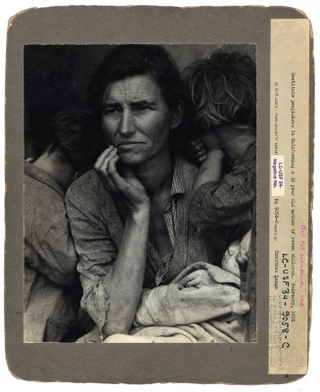 Illustration for article titled Madre migrante, una de las fotos más famosas de la historia de Estados Unidos, fue retocada